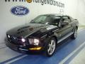 Black - Mustang V6 Deluxe Coupe Photo No. 2