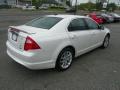 2010 White Platinum Tri-coat Metallic Ford Fusion SEL V6  photo #3