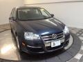 2009 Blue Graphite Metallic Volkswagen Jetta S Sedan  photo #2