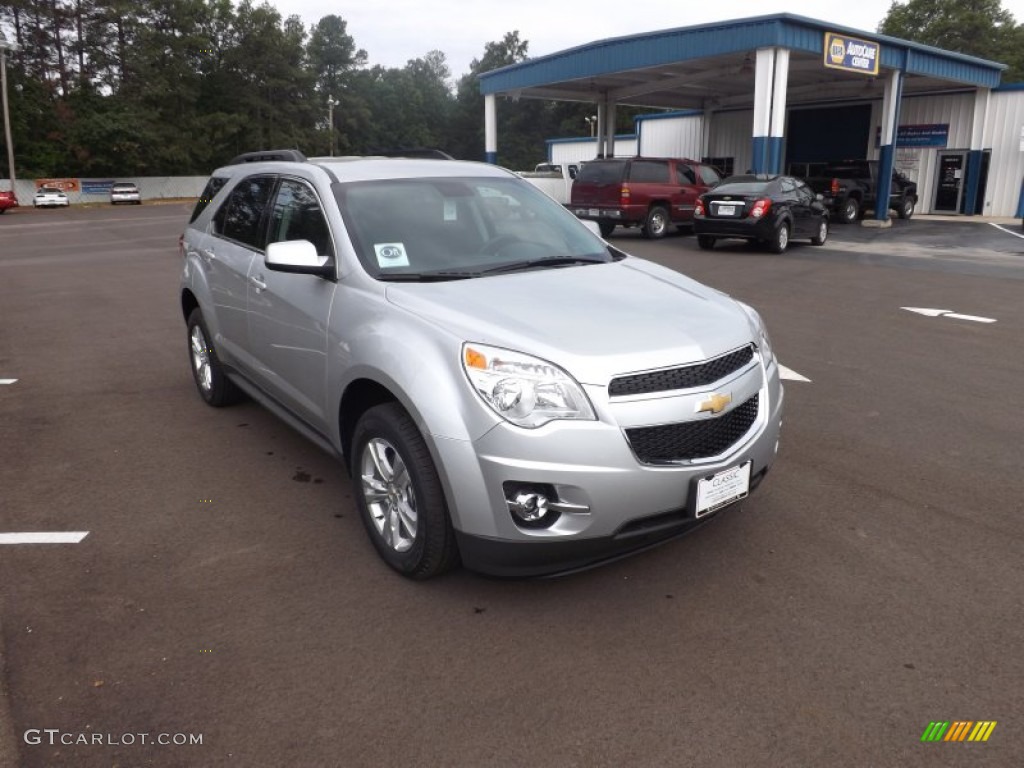 2012 Equinox LT - Silver Ice Metallic / Jet Black photo #7