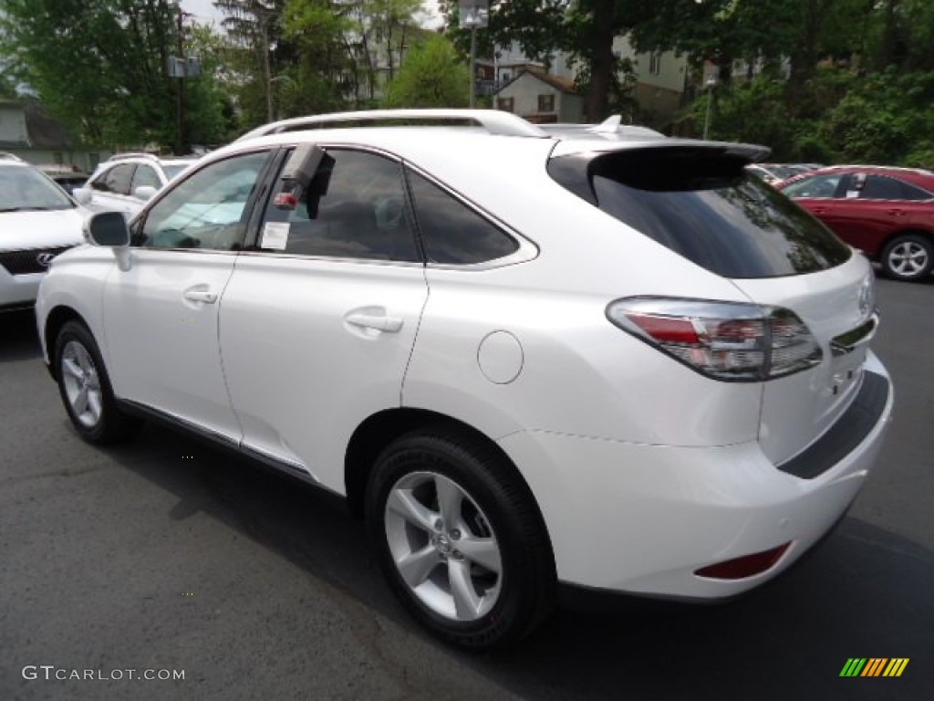 2012 RX 350 AWD - Starfire White Pearl / Black photo #2