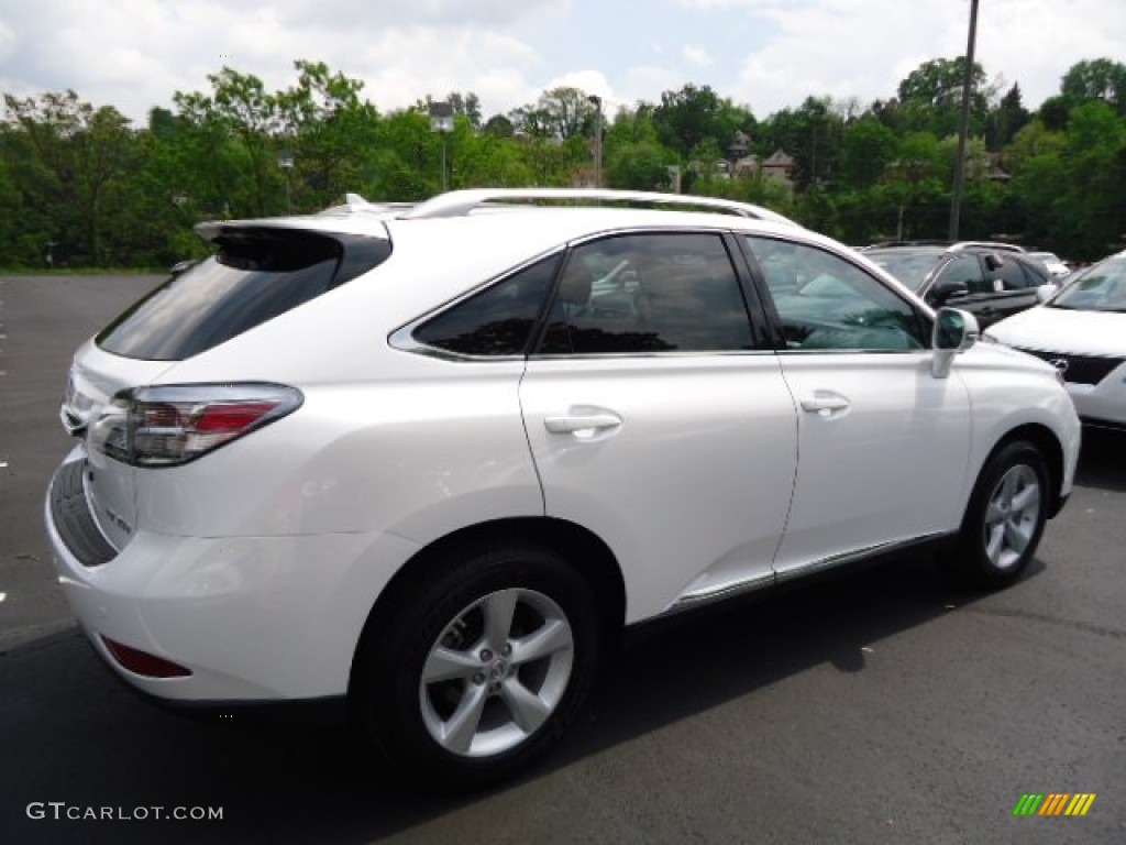 2012 RX 350 AWD - Starfire White Pearl / Black photo #4