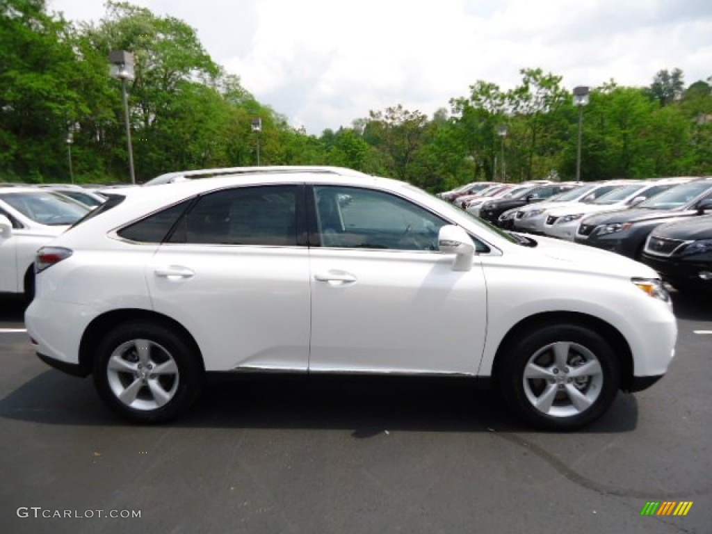 2012 RX 350 AWD - Starfire White Pearl / Black photo #5