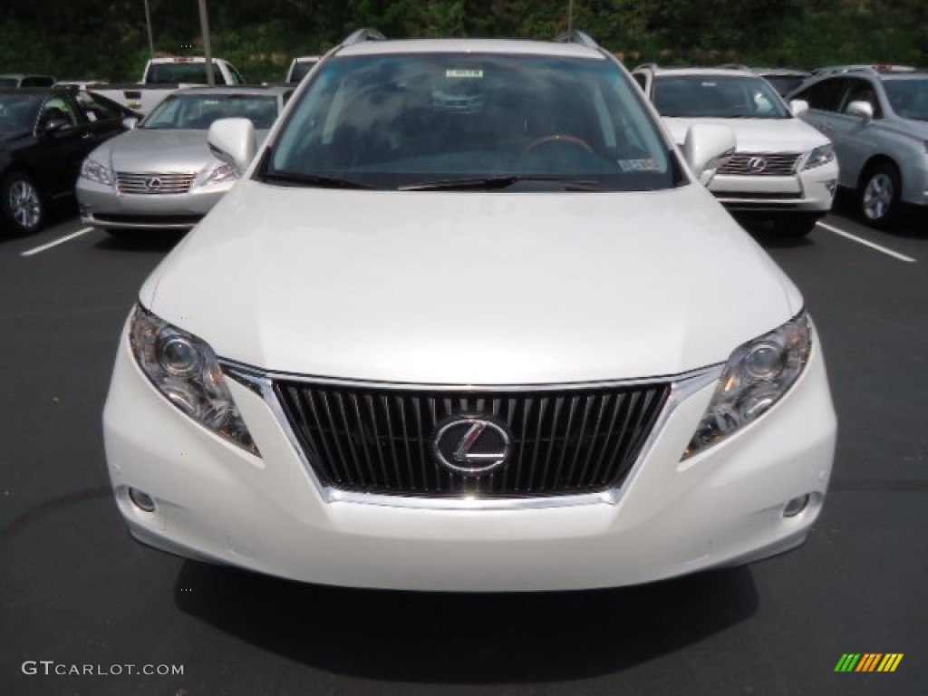 2012 RX 350 AWD - Starfire White Pearl / Black photo #7
