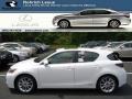 2012 Starfire White Pearl Lexus CT 200h Hybrid Premium  photo #1