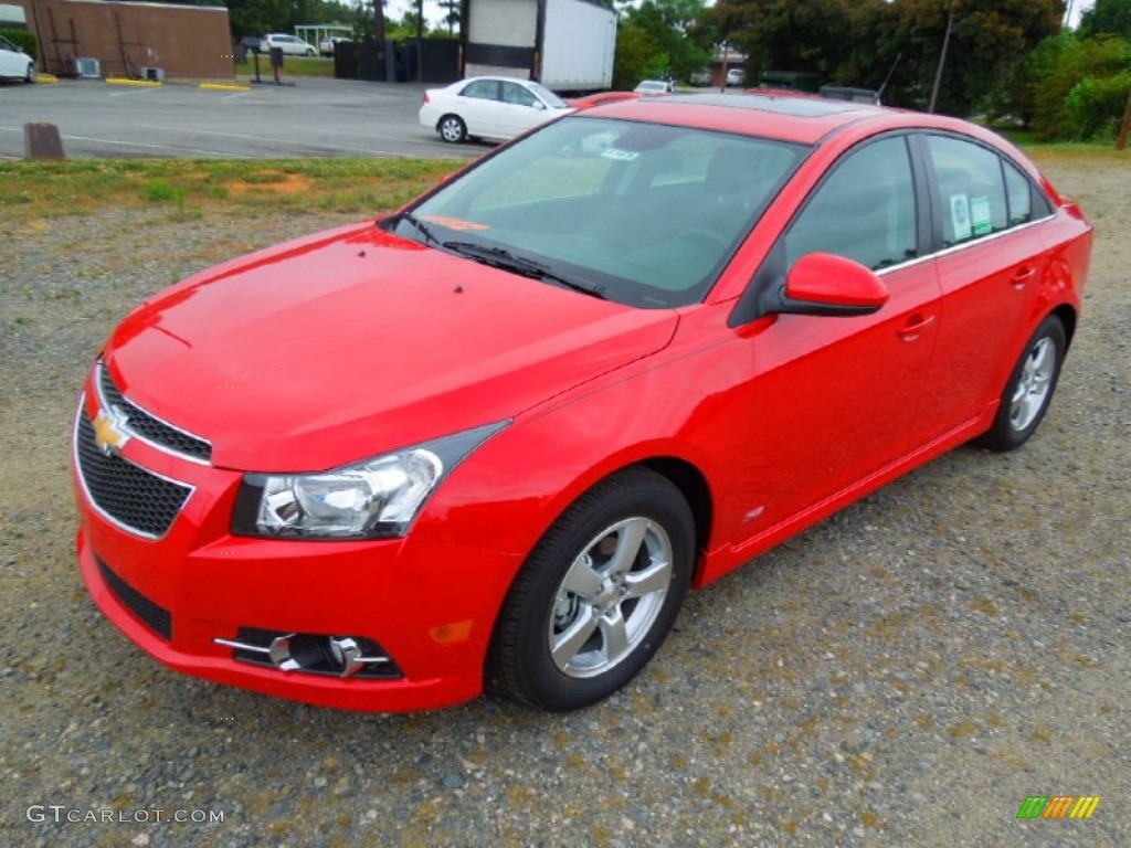2012 Cruze LT/RS - Victory Red / Jet Black photo #2
