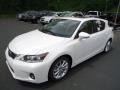 2012 Starfire White Pearl Lexus CT 200h Hybrid Premium  photo #8