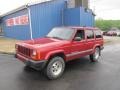 1999 Chili Pepper Red Pearl Jeep Cherokee Sport 4x4  photo #1