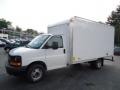 Summit White - Express Cutaway 3500 Commercial Moving Truck Photo No. 8
