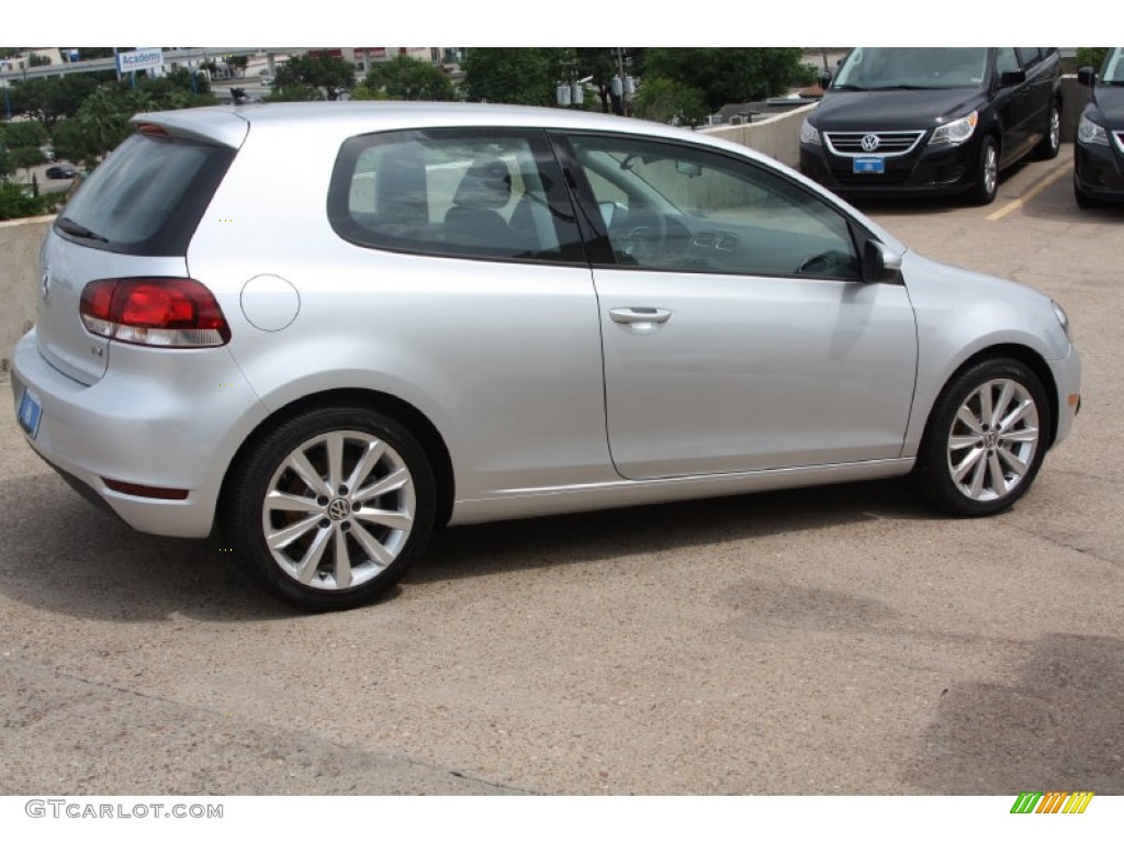 2012 Golf 2 Door TDI - Reflex Silver Metallic / Titan Black photo #1