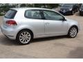 2012 Reflex Silver Metallic Volkswagen Golf 2 Door TDI  photo #1