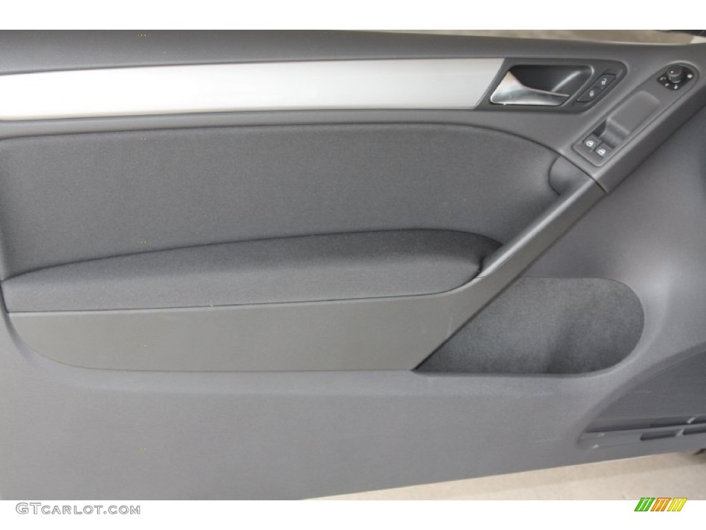 2012 Golf 2 Door TDI - Reflex Silver Metallic / Titan Black photo #3