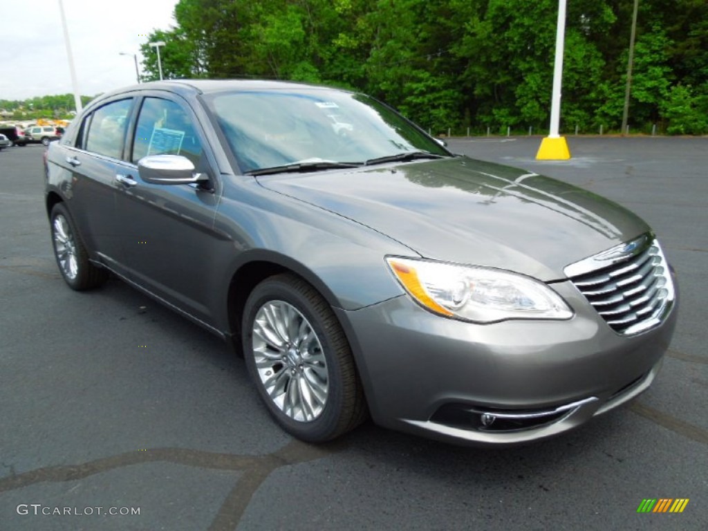 2012 200 Limited Sedan - Tungsten Metallic / Black photo #1