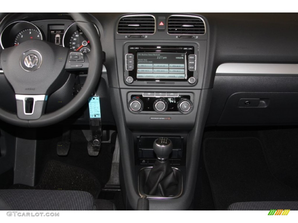 2012 Golf 2 Door TDI - Reflex Silver Metallic / Titan Black photo #8