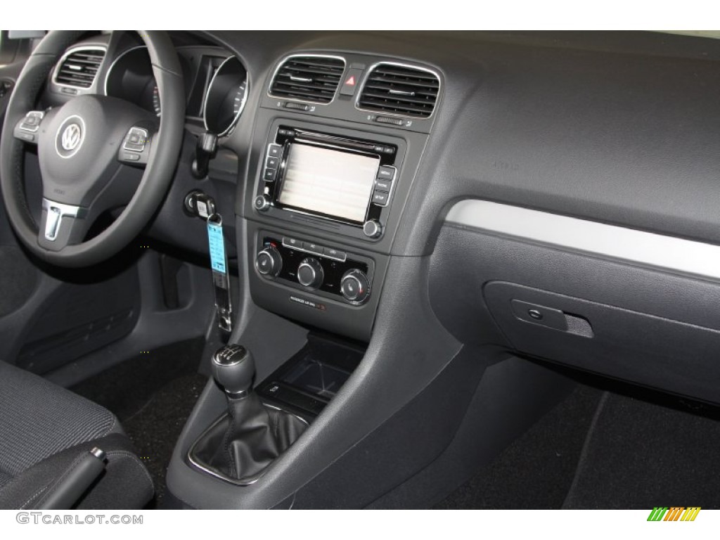 2012 Golf 2 Door TDI - Reflex Silver Metallic / Titan Black photo #13