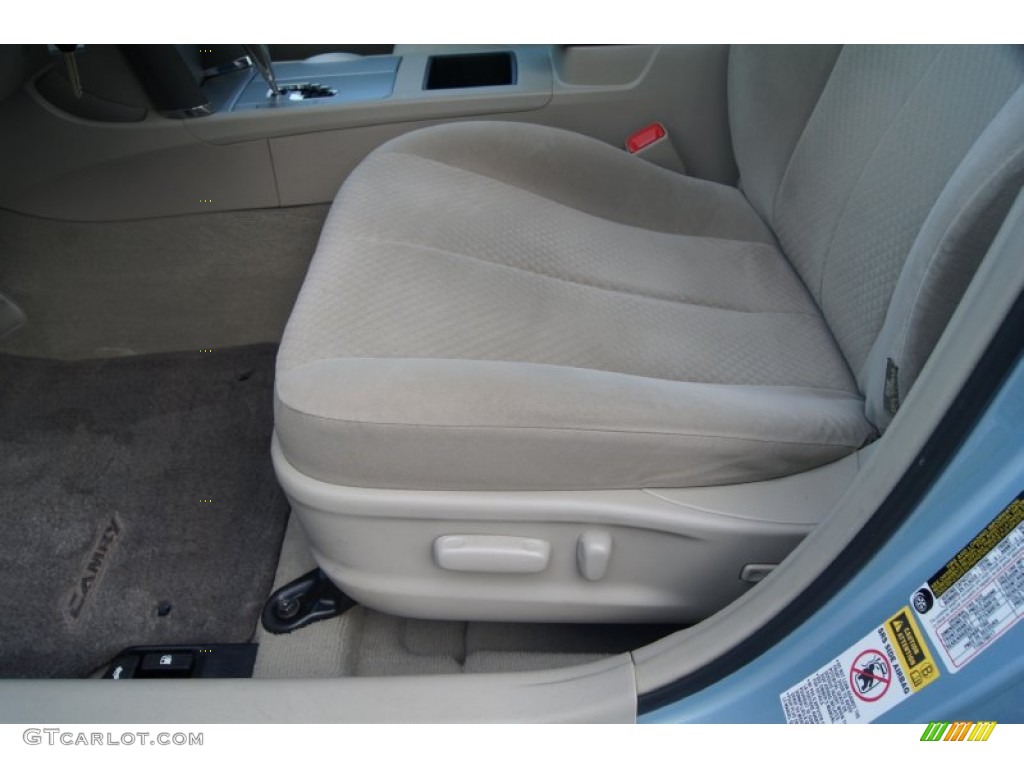 2007 Camry LE V6 - Sky Blue Pearl / Bisque photo #19