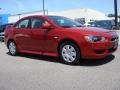 2011 Rally Red Metallic Mitsubishi Lancer ES  photo #6