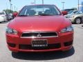 2011 Rally Red Metallic Mitsubishi Lancer ES  photo #8