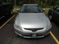 2004 Satin Silver Metallic Honda Accord EX-L Coupe  photo #2