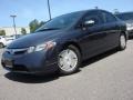 Galaxy Gray Metallic - Civic Hybrid Sedan Photo No. 2