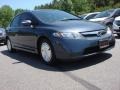 Galaxy Gray Metallic - Civic Hybrid Sedan Photo No. 7