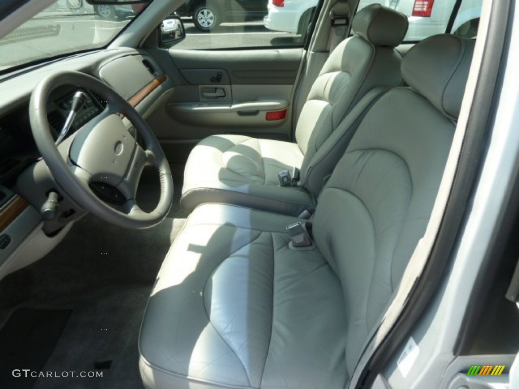 Gray Interior 1997 Ford Crown Victoria LX Photo #64886543