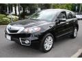 2010 Crystal Black Pearl Acura RDX SH-AWD  photo #7