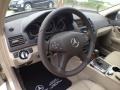 2011 Pearl Beige Metallic Mercedes-Benz C 300 Luxury 4Matic  photo #27