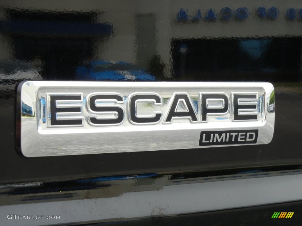 2010 Escape Limited V6 - Black / Charcoal Black photo #9