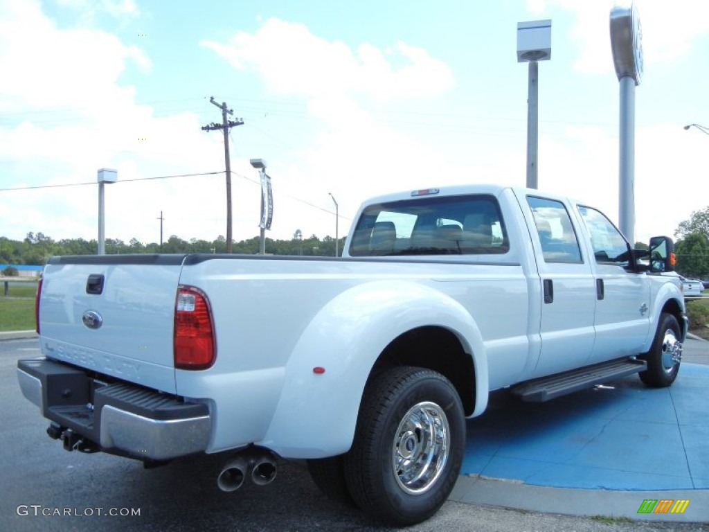 Oxford White 2012 Ford F350 Super Duty XL Crew Cab Dually Exterior Photo #64888943