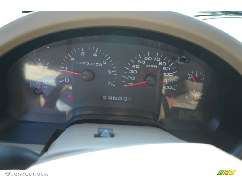 2005 F150 XLT Regular Cab 4x4 - Dark Toreador Red Metallic / Tan photo #23