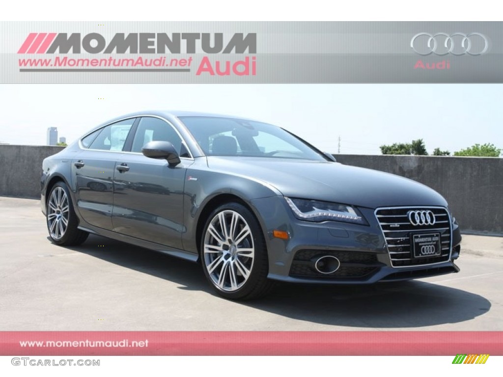 2012 A7 3.0T quattro Prestige - Dakota Grey Metallic / Black photo #1