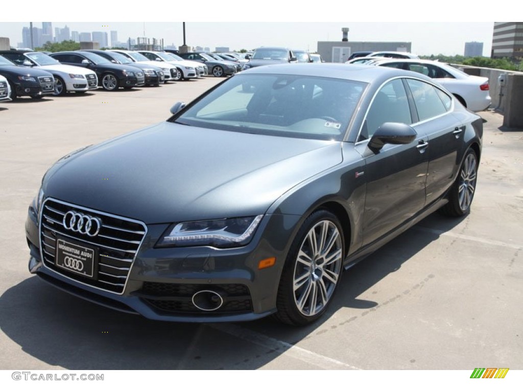 2012 A7 3.0T quattro Prestige - Dakota Grey Metallic / Black photo #3