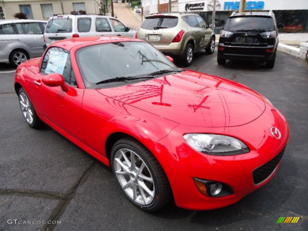 True Red 2012 Mazda MX-5 Miata Grand Touring Hard Top Roadster Exterior Photo #64890575
