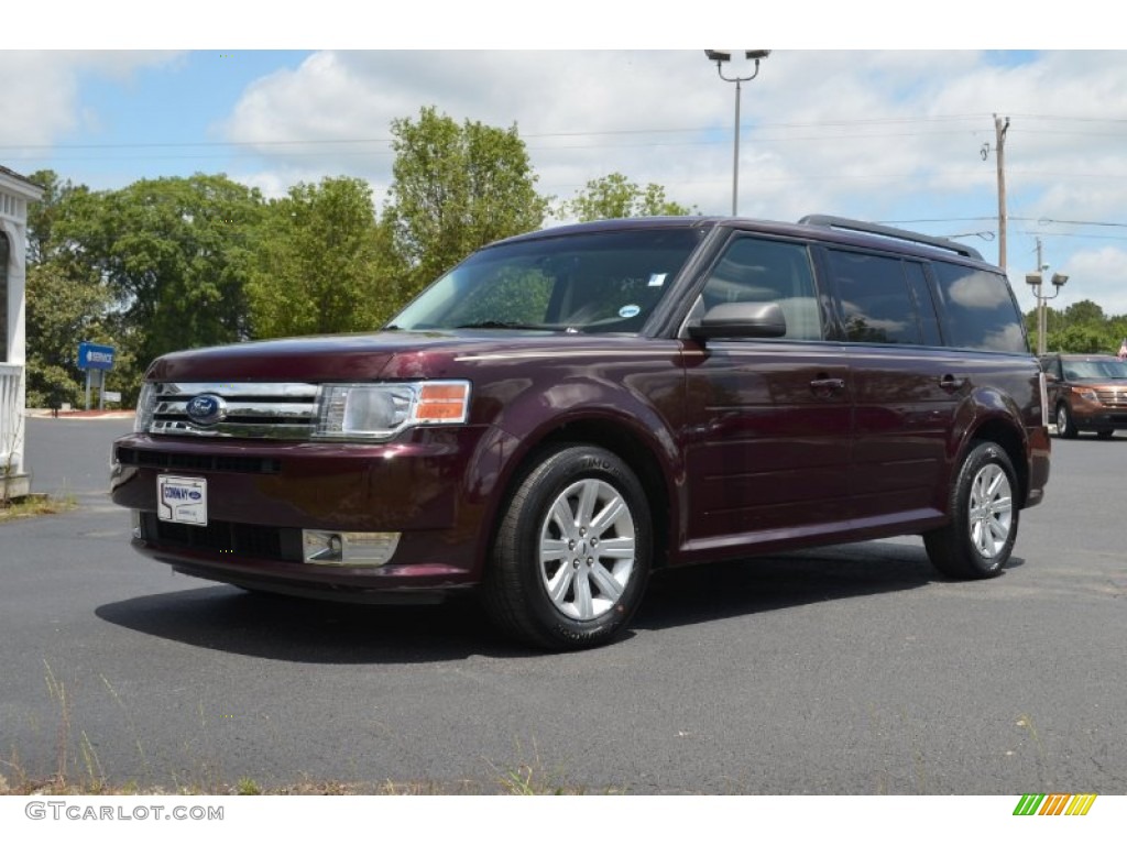 Bordeaux Reserve Red Metallic Ford Flex