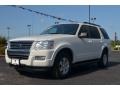 2010 White Suede Ford Explorer XLT 4x4  photo #1