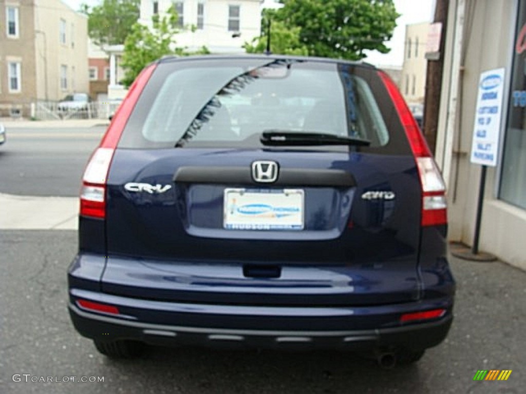 2010 CR-V LX AWD - Royal Blue Pearl / Black photo #5