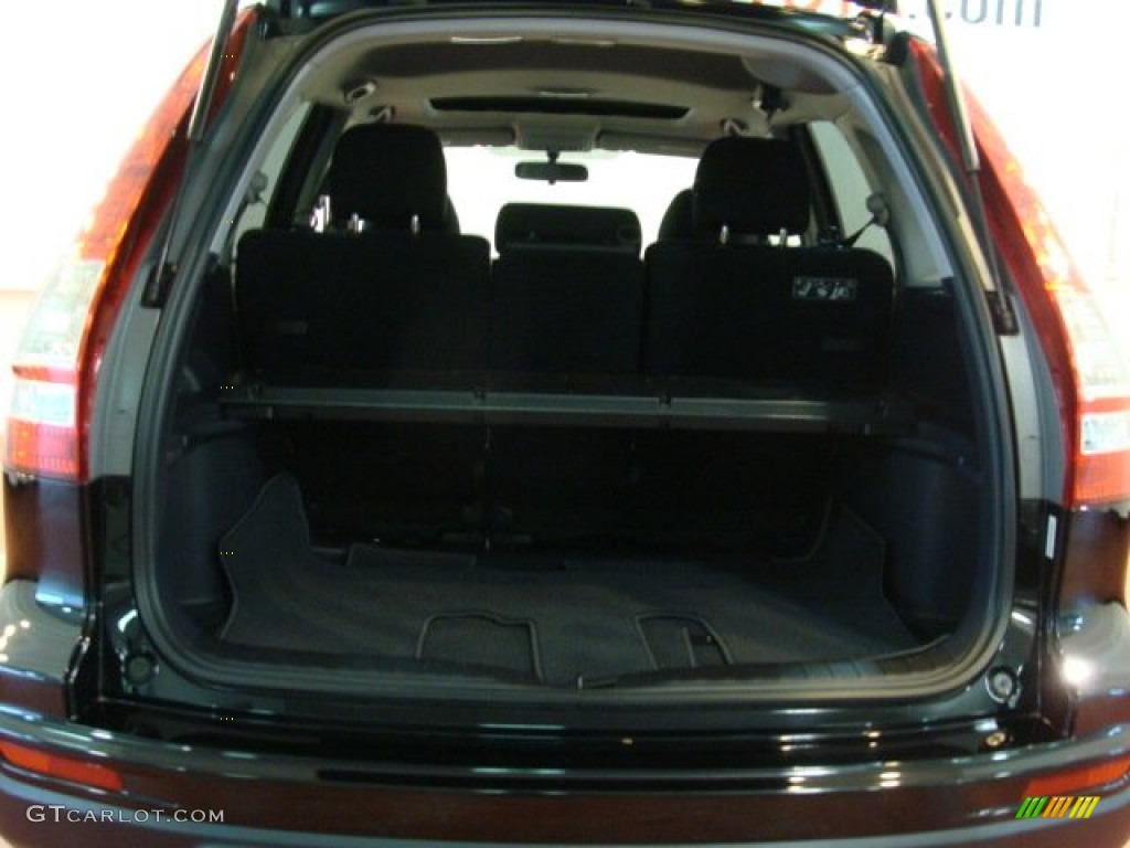 2011 CR-V EX 4WD - Crystal Black Pearl / Black photo #16