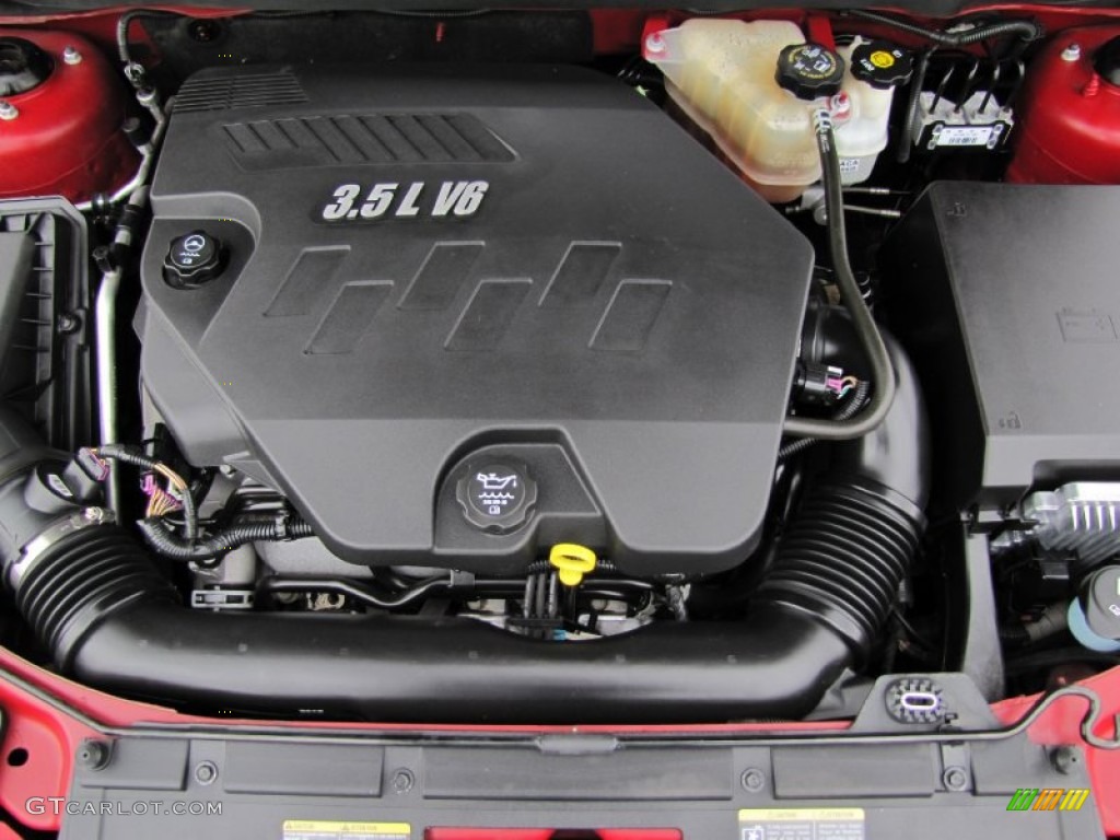 2007 G6 V6 Sedan - Performance Red Metallic / Ebony photo #29