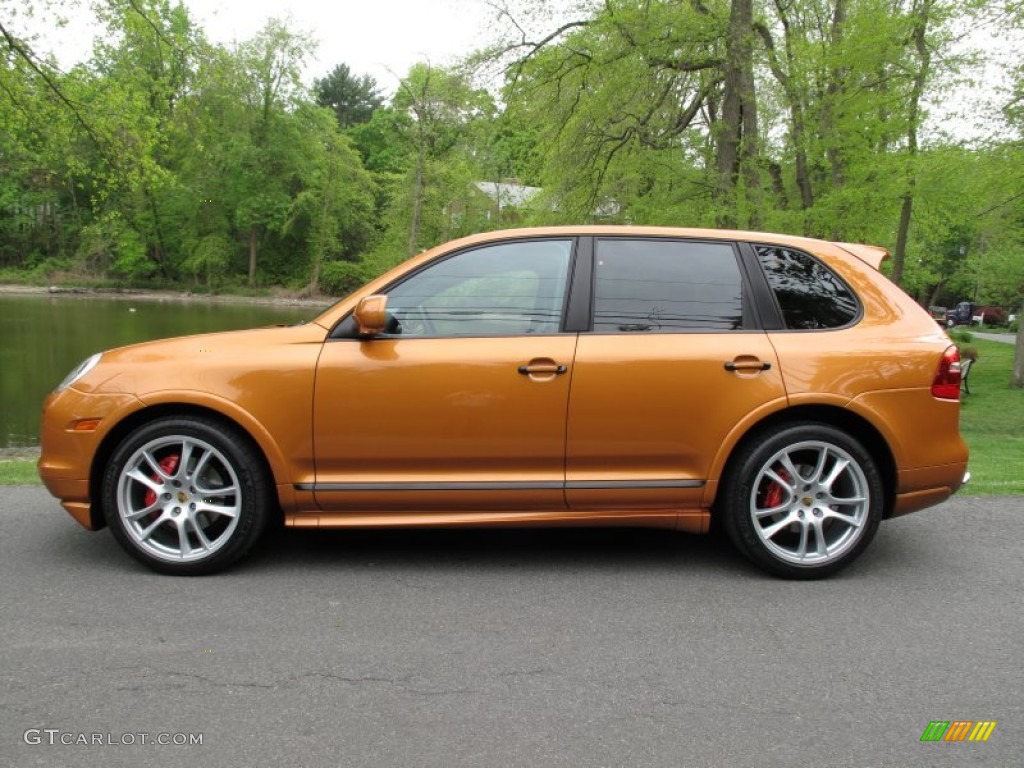 Nordic Gold Metallic 2009 Porsche Cayenne GTS Exterior Photo #64898087