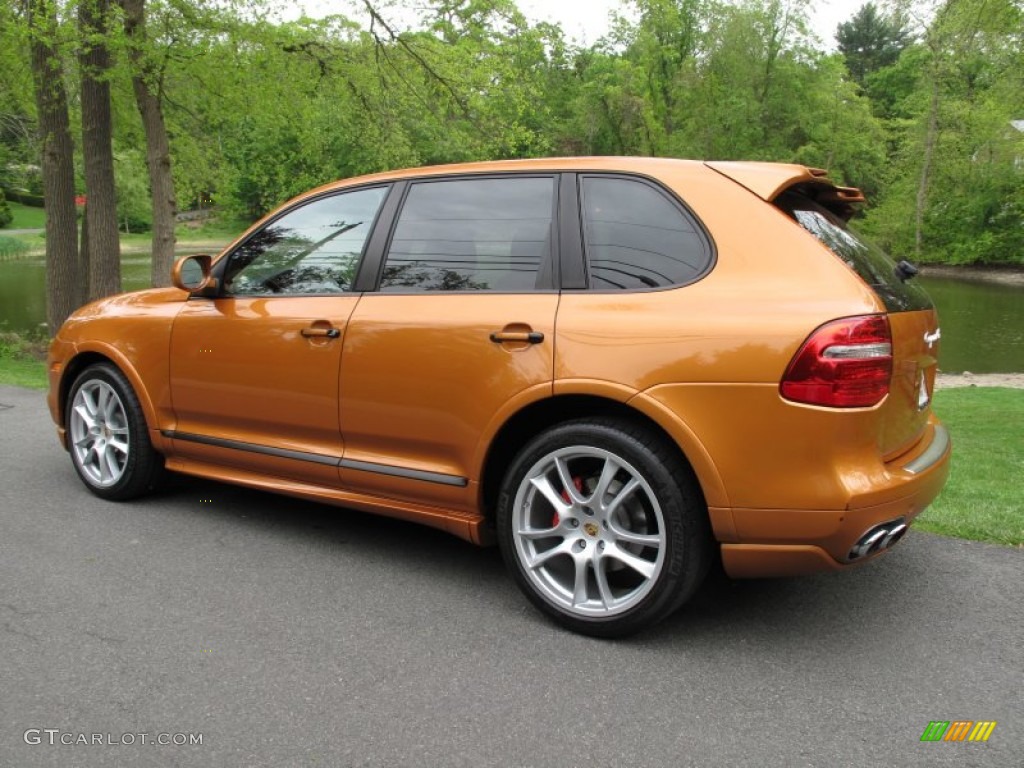 Nordic Gold Metallic 2009 Porsche Cayenne GTS Exterior Photo #64898093