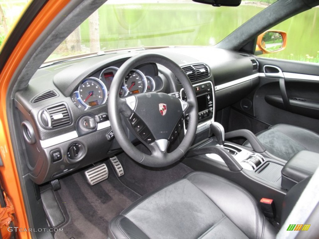 Black w/Alcantara Interior 2009 Porsche Cayenne GTS Photo #64898147