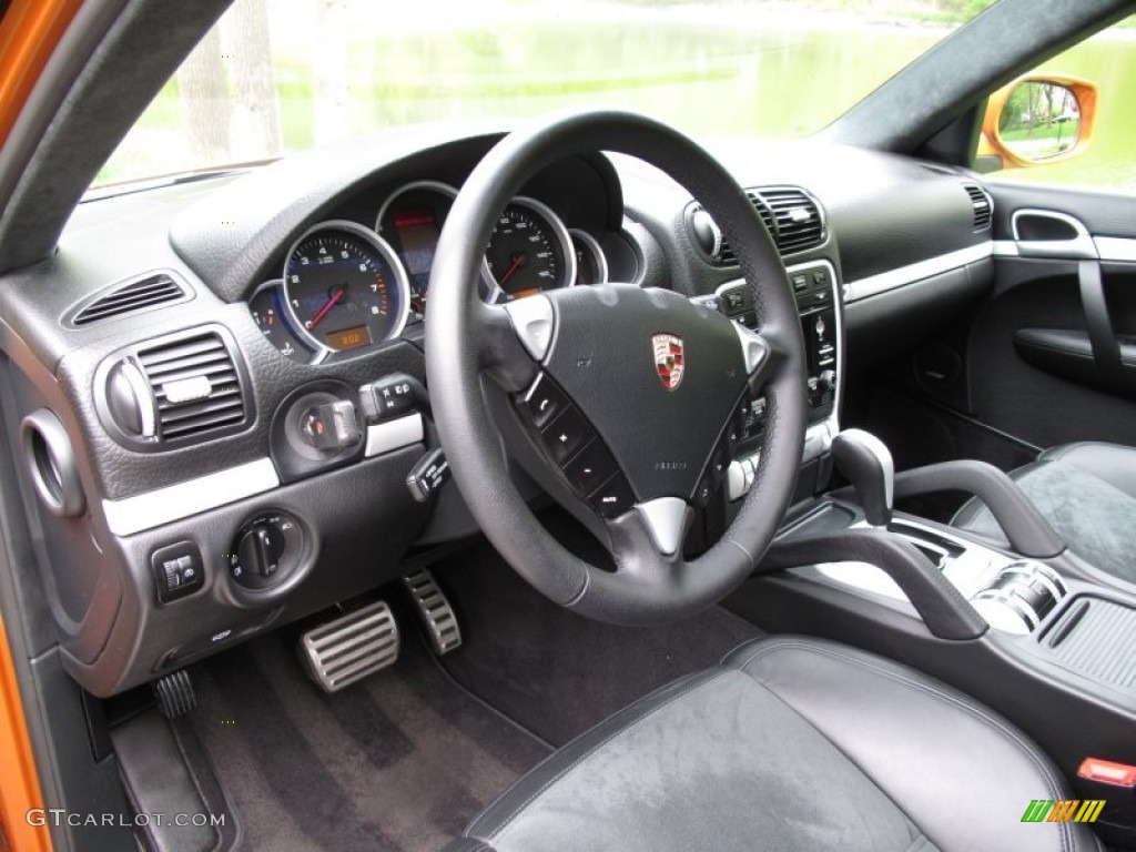 Black w/Alcantara Interior 2009 Porsche Cayenne GTS Photo #64898243