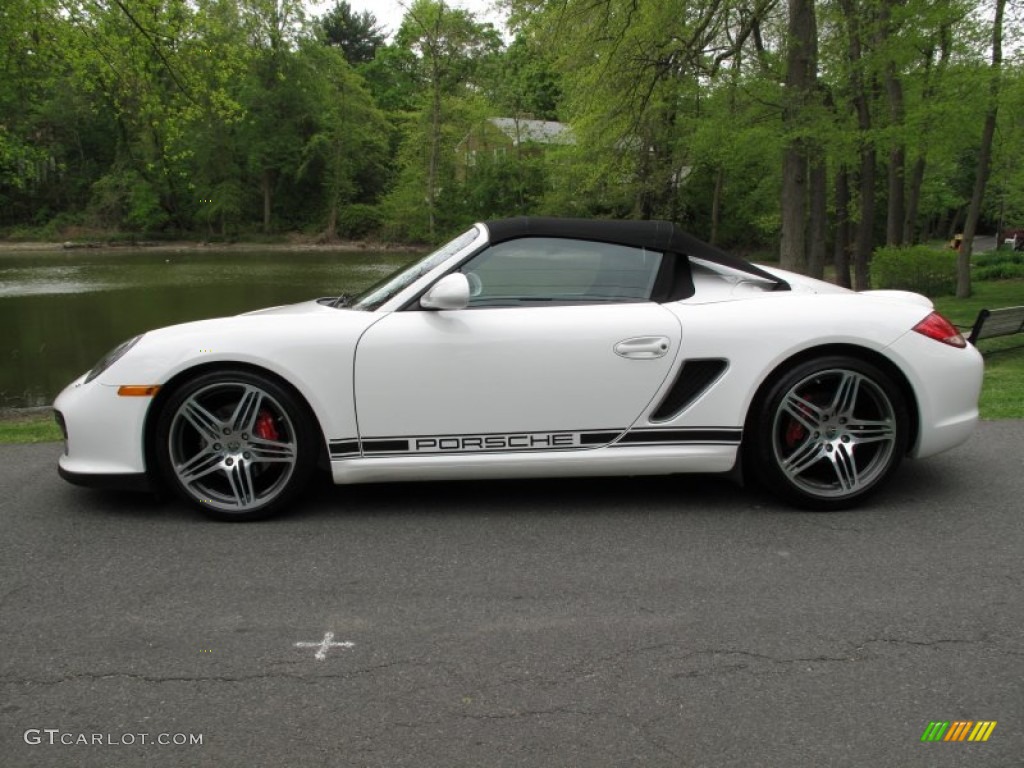 Carrara White 2011 Porsche Boxster Spyder Exterior Photo #64898282