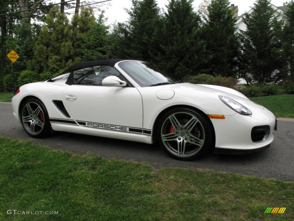 Carrara White 2011 Porsche Boxster Spyder Exterior Photo #64898337