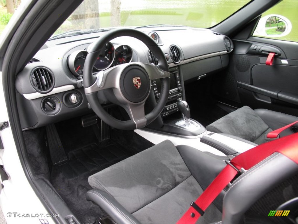 Black w/Alcantara Interior 2011 Porsche Boxster Spyder Photo #64898384