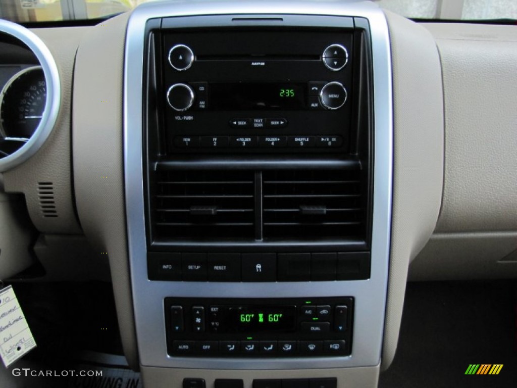 2010 Mountaineer V6 AWD - Sangria Red Metallic / Camel photo #18