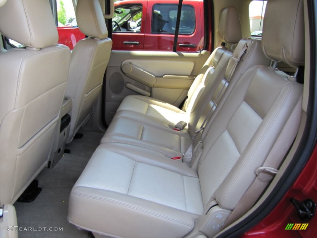 2010 Mountaineer V6 AWD - Sangria Red Metallic / Camel photo #27