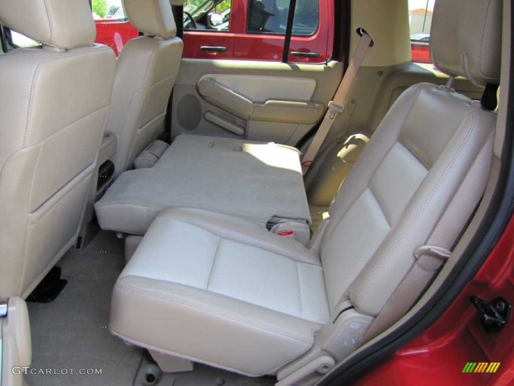 2010 Mountaineer V6 AWD - Sangria Red Metallic / Camel photo #28