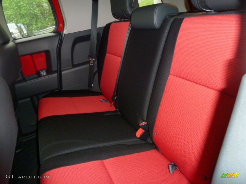 2012 FJ Cruiser 4WD - Radiant Red / Dark Charcoal photo #9